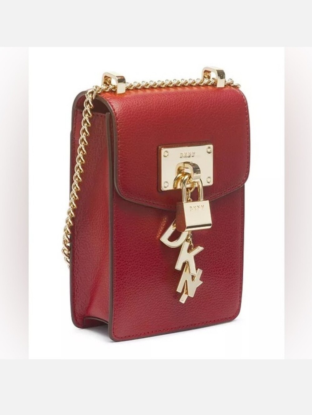 DKNY Elissa North South Mini Crossbody Bsg EUC - Picture 2 of 15